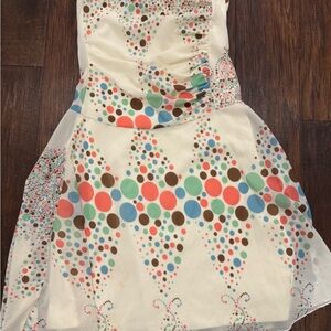 Colorful Polka Dot Dress